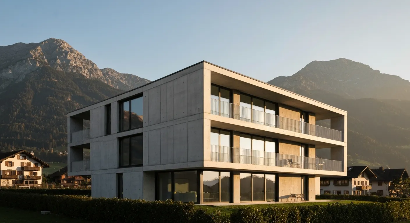 Fertiges Bauwerk